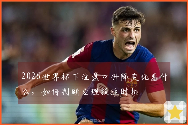 2026世界杯下注盘口升降变化看什么，如何判断合理投注时机